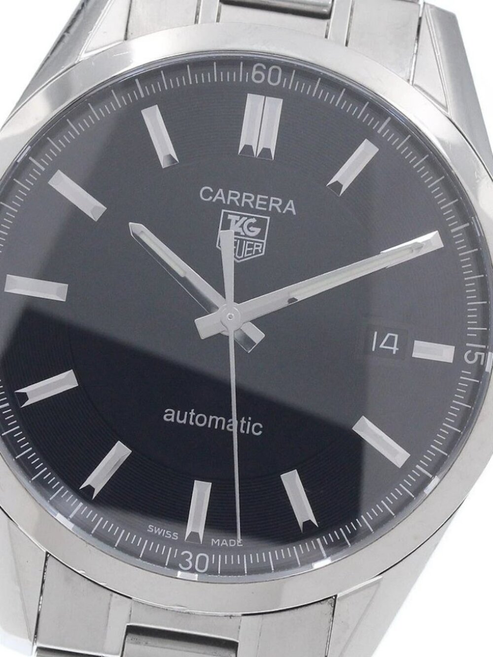 TAG HEUER Carrera WV211B-3 Date black Dial Automatic Men's Watch_962216